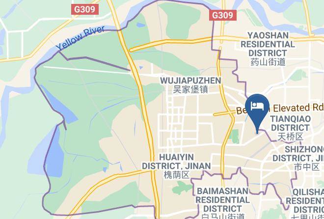 Ji Nan - Zhenruyi Hotel Maps