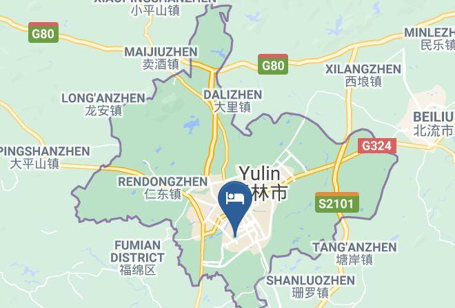 Yulin - Zheshang Hotel Maps