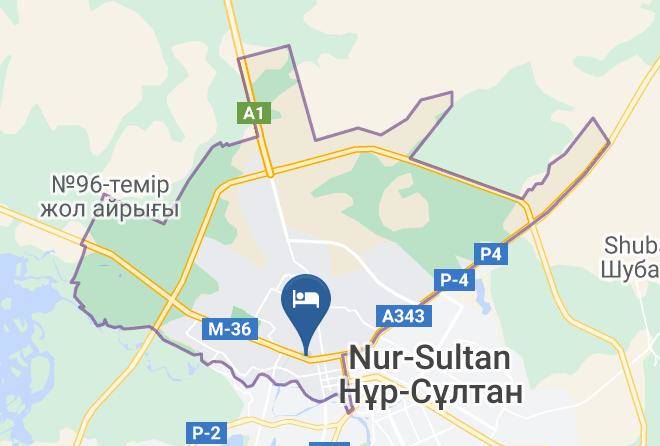 Nur Sultan - Zhety Kazyna Maps