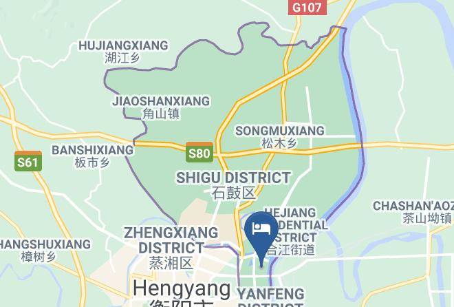 Hengyang - Zhexiang Hotel Maps