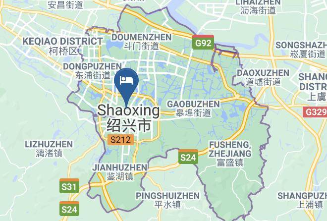 Shaoxing - Zhihui Hotel Maps