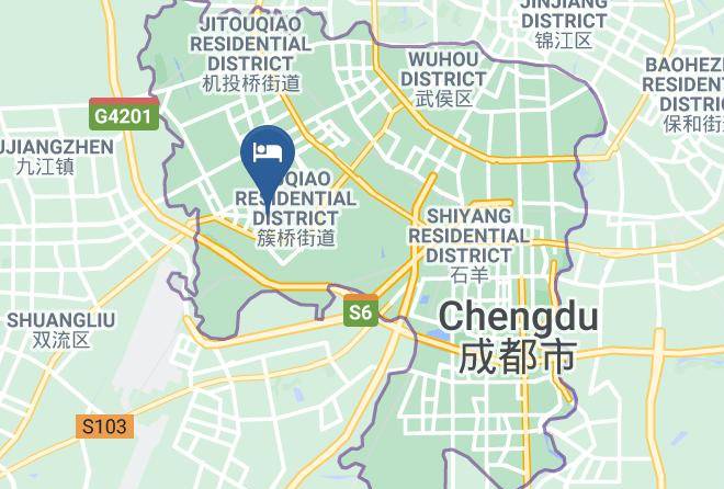 Chengdu - Zhihuitang Fengze Hotel Maps