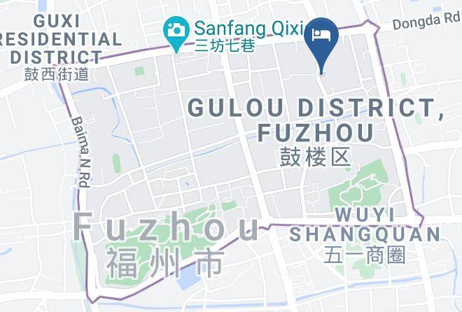 Fuzhou - Zhijia Hotel Maps