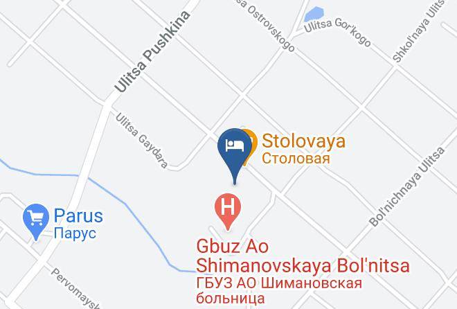 Shimanovsk - Zhilaya Baza Shimanovskaya Maps