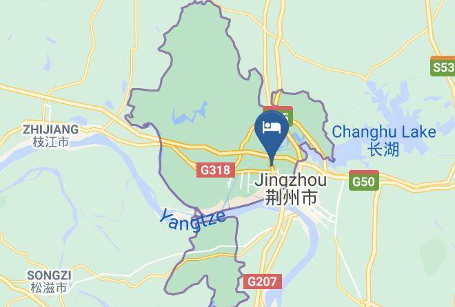 Jingzhou - Zhixin Zhizihuakai Hotel Maps