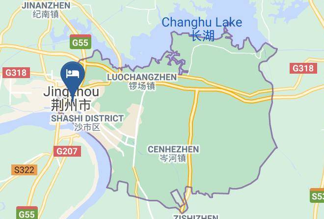 Jingzhou - Zhixinzhizihuakai Hotel Maps