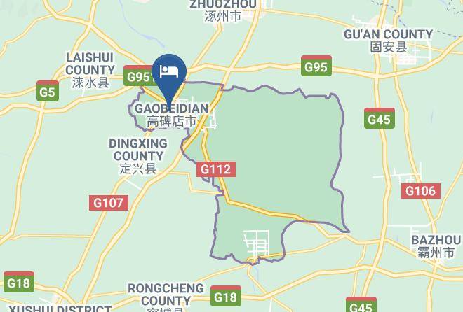 Baoding - Zhong'an Hotel Maps