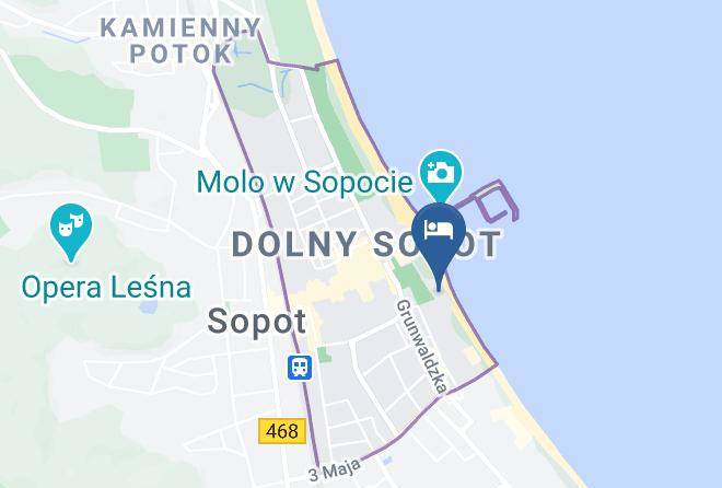 Sopot - Zhong Hua Hotel Chinski Maps