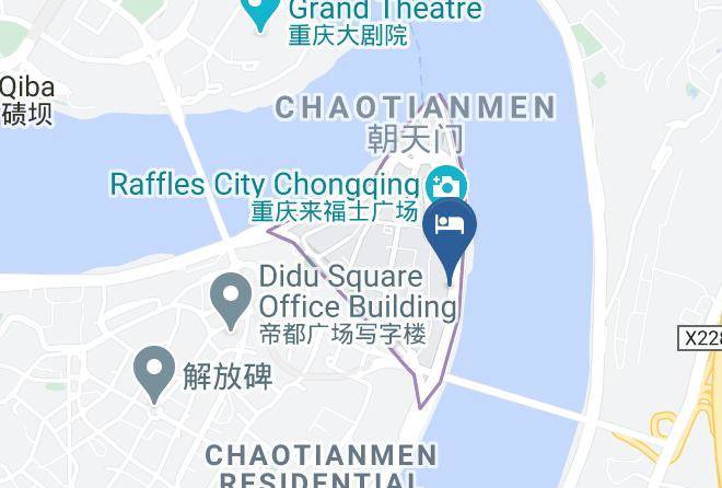 Yuzhong District - Zhong Qing Xing Cheng Qing Lu Maps