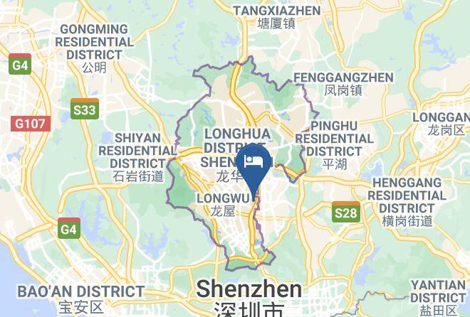 Shenzhen - Zhongbao International Hotel Chinese Restaurant Maps