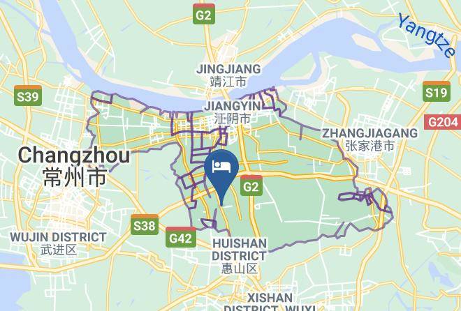 Wuxi - Zhongcheng Baiyue Business Hotel Maps