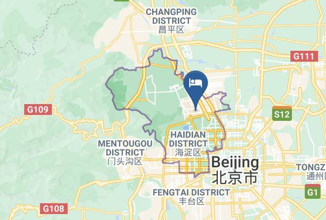 Haidian District - Zhongdian Huajing Business Hotel Maps