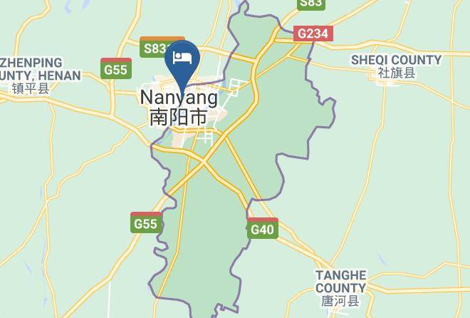 Nanyang - Zhongfang Business Hotel Maps