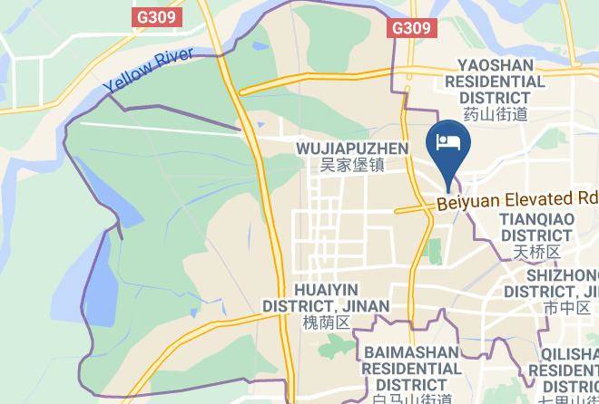 Ji Nan - Zhonghai Hotel Maps