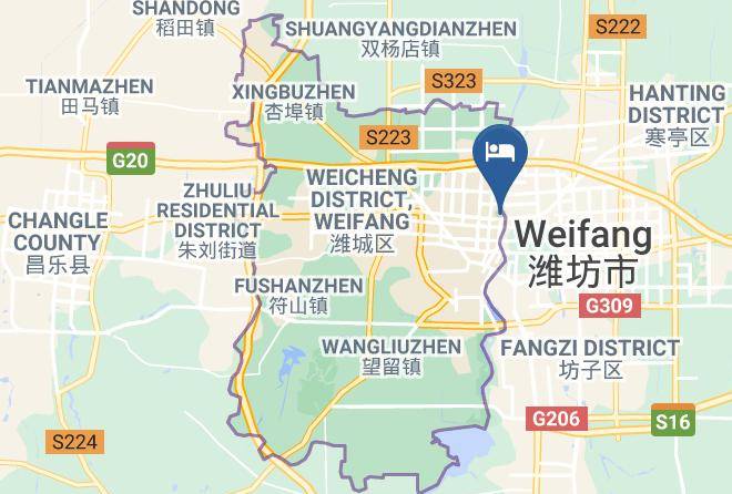 Weifang - Zhongheng International Hotel Maps