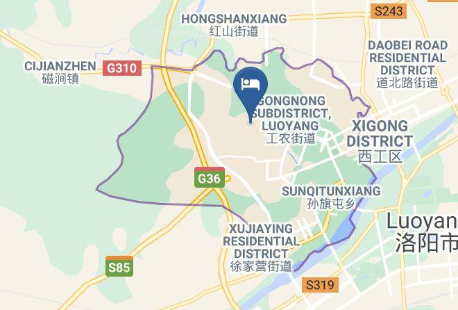 Luoyang - Zhonghong Commercial City Hotel Maps