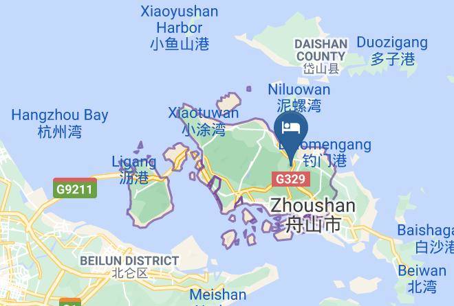 Zhoushan - Zhonglang Hotel Maps