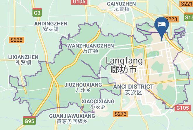 Langfang - Zhongmian Hotel Maps