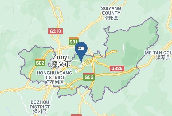 Zunyi - Zhongmin Hotel Maps