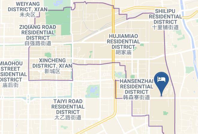 Xi An - Zhongqiao Business Hotel Maps
