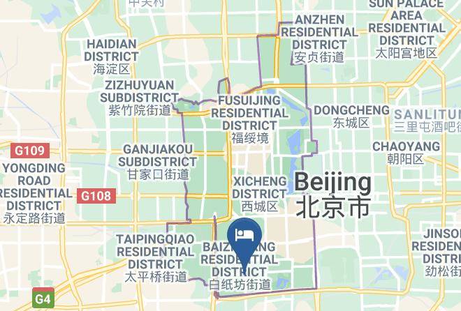 Xicheng District - Zhongqing Hotel Maps