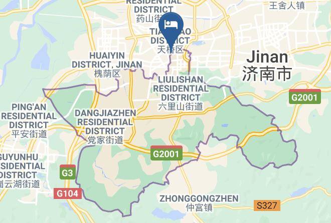 Ji Nan - Zhongshan Hotel Maps