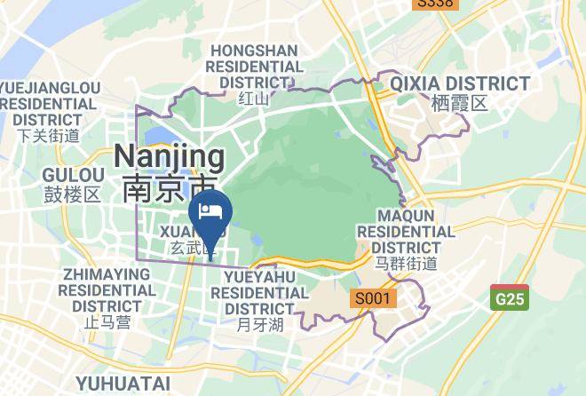 Nanjing - Zhongshan Hotel Jiangsu Maps