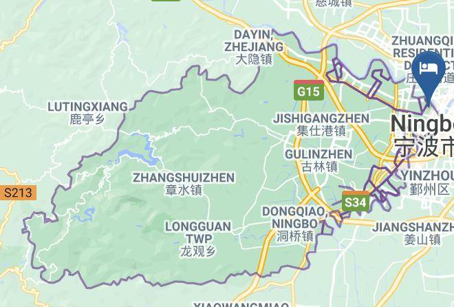 Ningbo - Zhongshan Hotel Maps