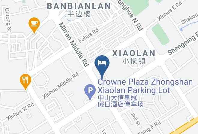 Zhongshan Plainvim Fashion Business Hotel Map