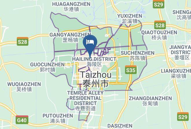 Taizhou - Zhongshan Star Hotel Maps