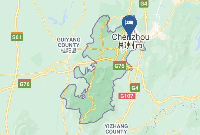 Chenzhou - Zhongtian Hotel Maps