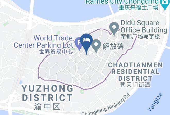 Yuzhong District - Zhongtian Hotel Maps