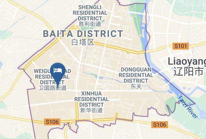 Liaoyang - Zhongtian Taohuayuan Boutique Hotel Maps