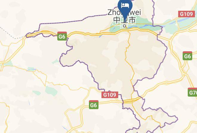 Zhongwei - Zhongwei Yingtejia Hotel Maps