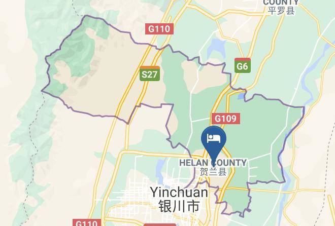 Yinchuan - Zhongxin Business Hotel Maps