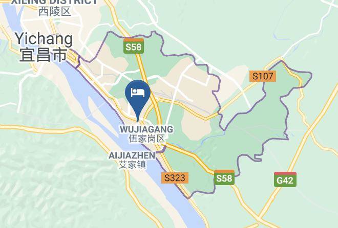 Yichang - Zhongxin Express Hotel Maps