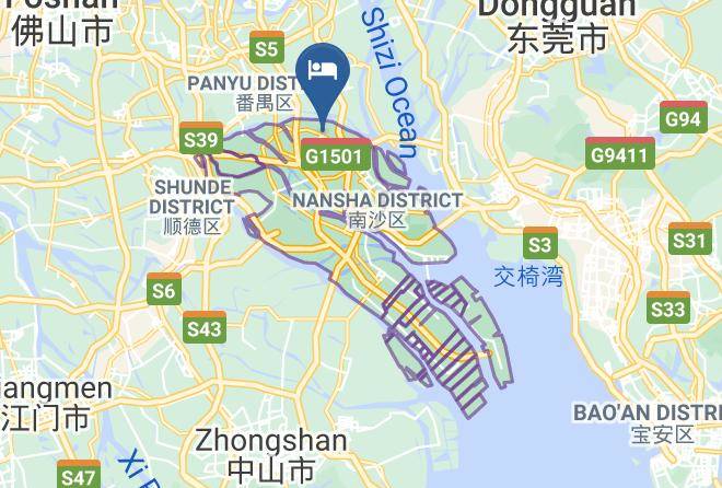 Guangzhou - Zhongxing Hotel Shopping Mall Maps