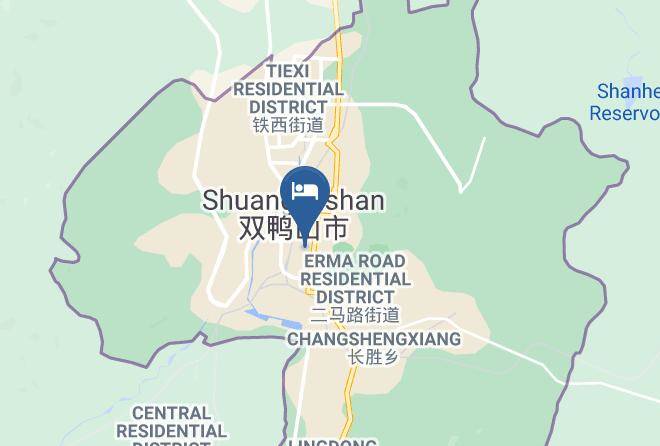 Shuangyashan - Zhongxing Hotel Maps