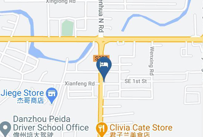 Danzhou - Zhongxingyuan Business Hotel Maps