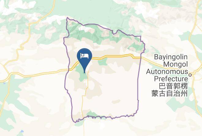 Bayinggolin Mongol Aut Prefecture - Zhongya Hotel Maps