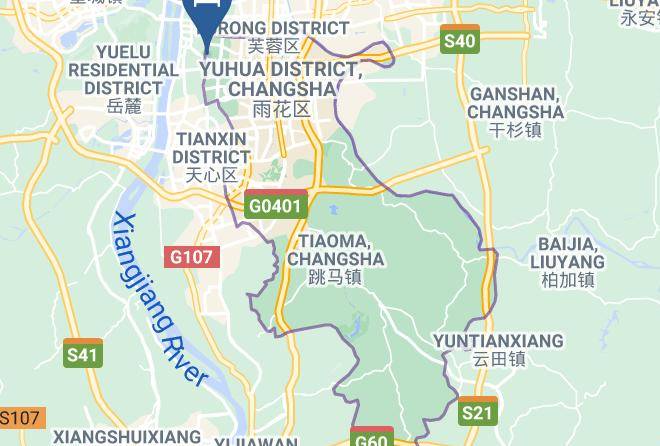 Changsha - Zhongyang Hotel Maps