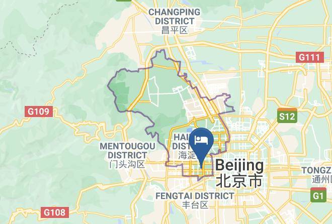 Haidian District - Zhongyi Peng'ao Hotel Maps