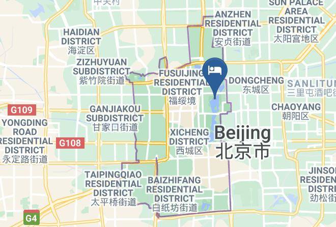 Xicheng District - Zhongyin Hotel Baoding Maps