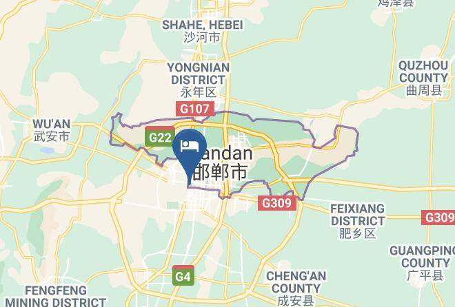 Handan - Zhongyin Hotel Maps