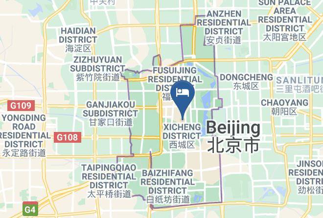 Xicheng District - Zhongyu Hotel Maps
