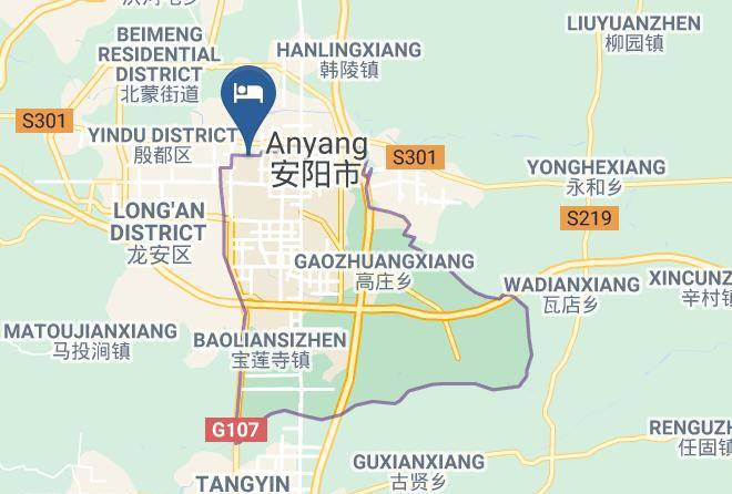 Anyang - Zhongyuan Hotel Maps