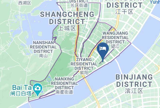 Hangzhou - Zhongyuan Hotel Maps