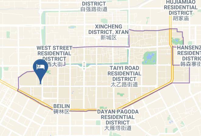 Xi An - Zhongyuan Hotel Maps