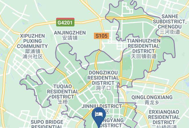 Chengdu - Zhongzhen Business Hotel Maps