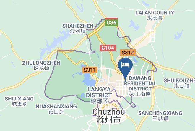 Chuzhou - Zhongzhou Hotel Maps
